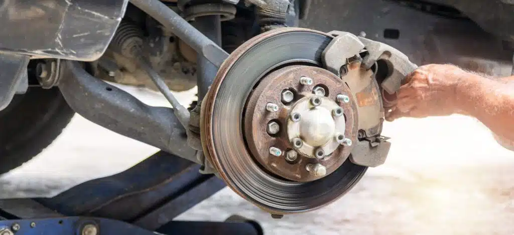 Disco de freio enferrujado: o que isso quer dizer?